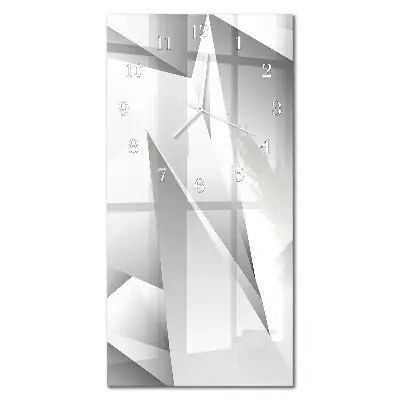 Horloge murale en verre rectangulaire Modèle