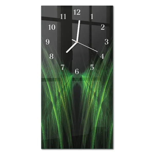 Horloge murale en verre rectangulaire Loin