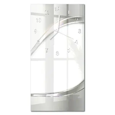 Horloge murale en verre rectangulaire Modèle
