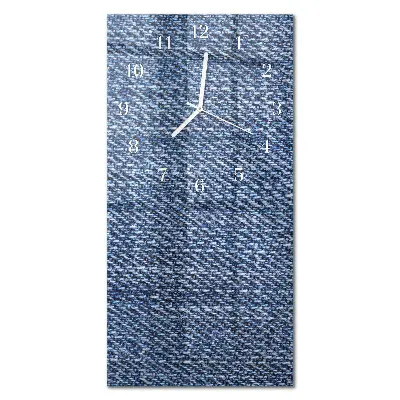 Horloge murale en verre rectangulaire Plastique
