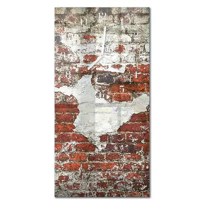 Horloge murale en verre rectangulaire Mur