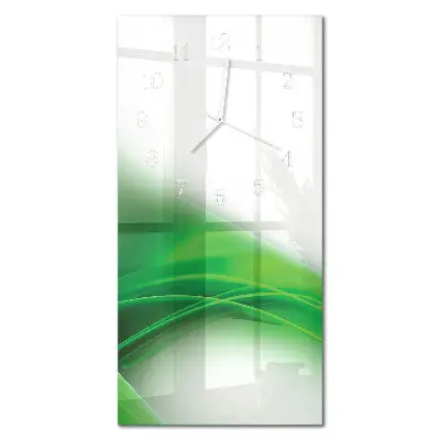 Horloge murale en verre rectangulaire Modèle