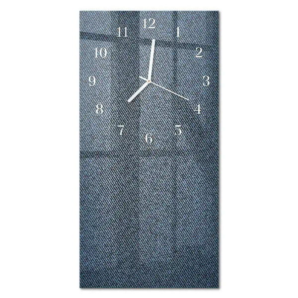 Horloge murale en verre rectangulaire Plastique
