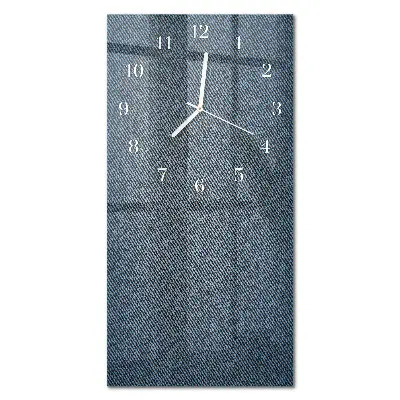 Horloge murale en verre rectangulaire Plastique