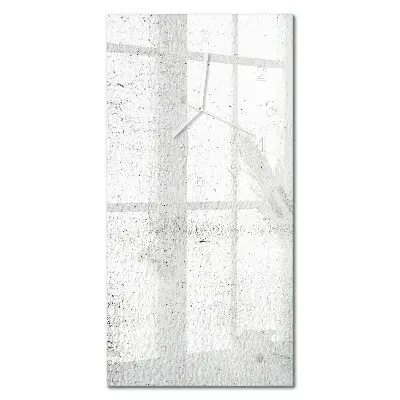 Horloge murale en verre rectangulaire Mur