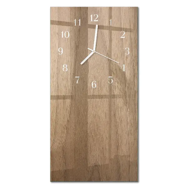 Horloge murale en verre rectangulaire Tableau