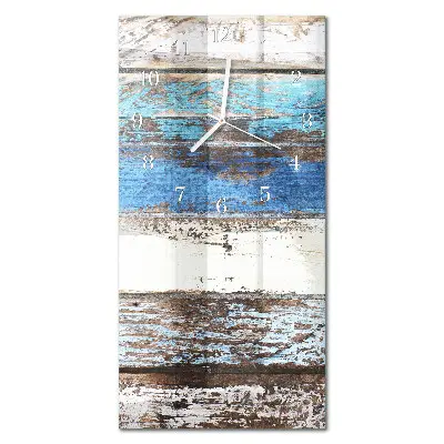 Horloge murale en verre rectangulaire Sol