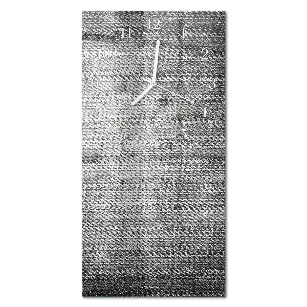 Horloge murale en verre rectangulaire Matériel