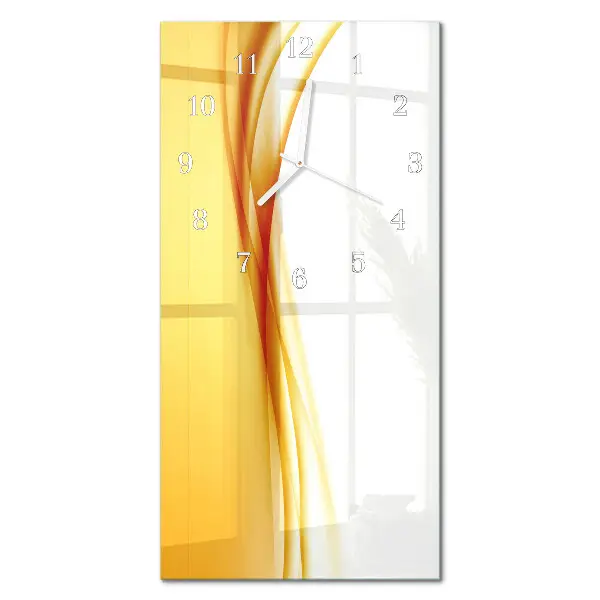 Horloge murale en verre rectangulaire Modèle