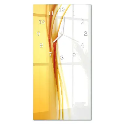 Horloge murale en verre rectangulaire Modèle