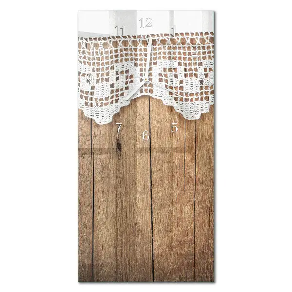 Horloge murale en verre rectangulaire Tableau