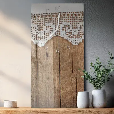 Horloge murale en verre rectangulaire Tableau