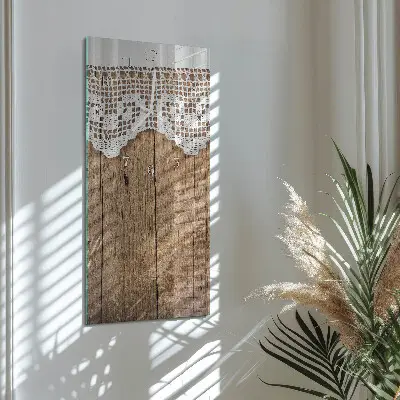 Horloge murale en verre rectangulaire Tableau