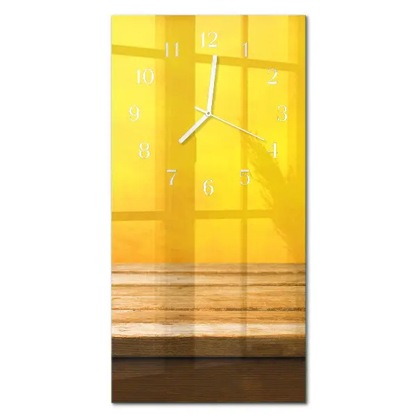 Horloge murale en verre rectangulaire Tableau