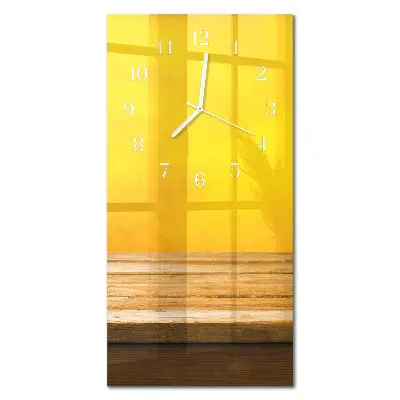 Horloge murale en verre rectangulaire Tableau
