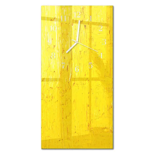 Horloge murale en verre rectangulaire Modèle