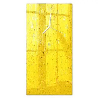 Horloge murale en verre rectangulaire Modèle