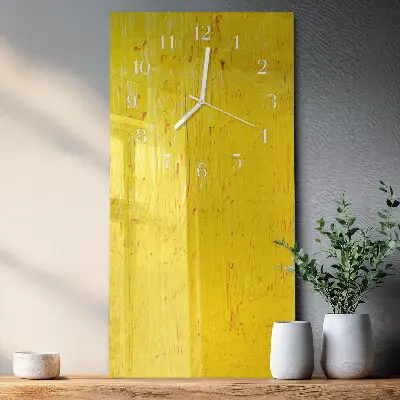 Horloge murale en verre rectangulaire Modèle