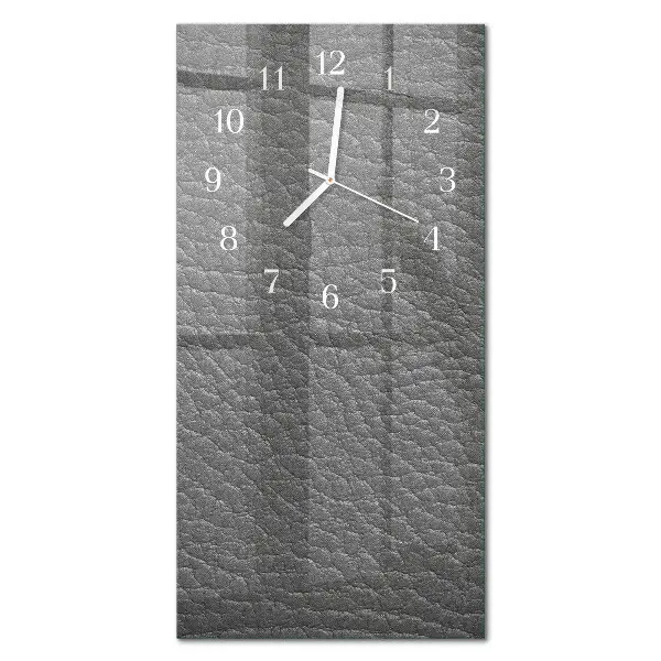 Horloge murale en verre rectangulaire Fourrure