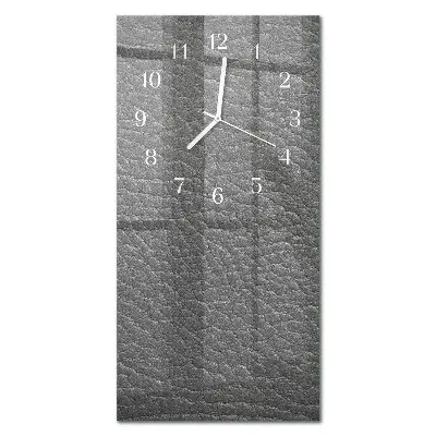 Horloge murale en verre rectangulaire Fourrure