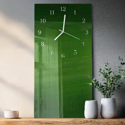 Horloge murale en verre rectangulaire Modèle