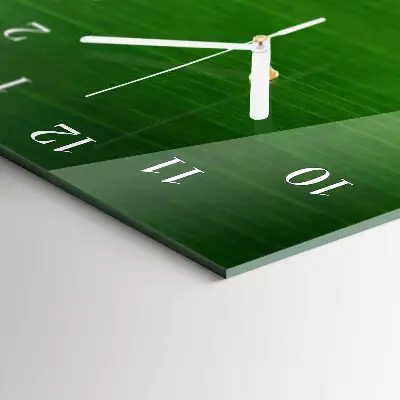 Horloge murale en verre rectangulaire Modèle