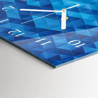 Horloge murale en verre rectangulaire Modèle