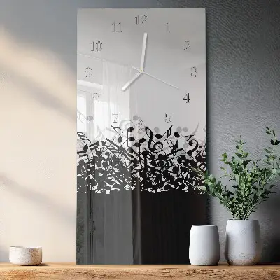 Horloge murale en verre rectangulaire Diplômes