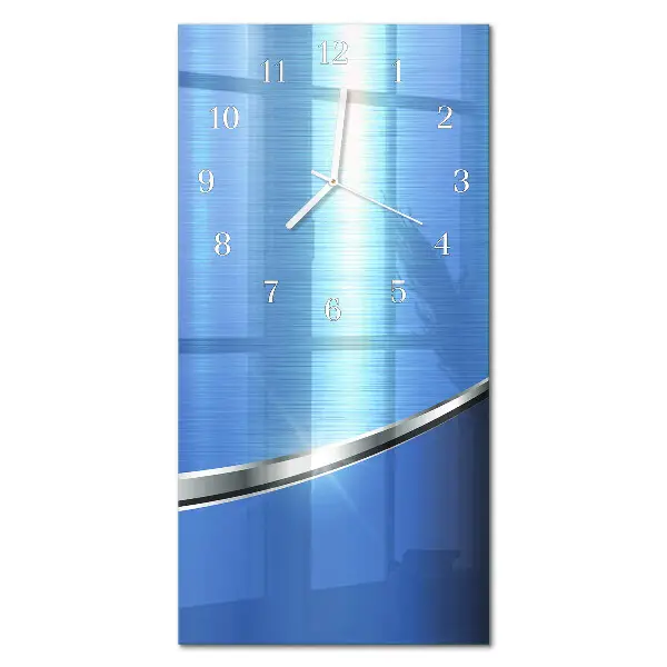 Horloge murale en verre rectangulaire Modèle