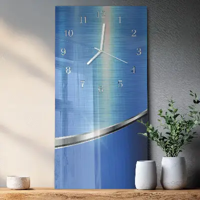 Horloge murale en verre rectangulaire Modèle