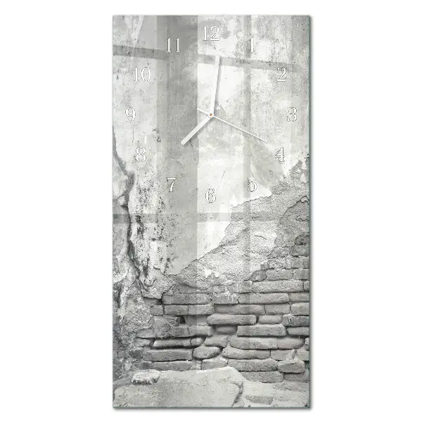 Horloge murale en verre rectangulaire Mur