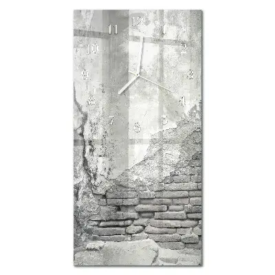Horloge murale en verre rectangulaire Mur