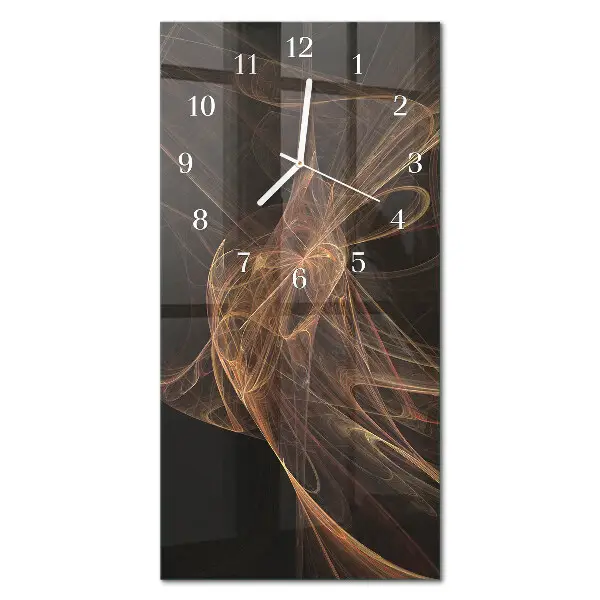 Horloge murale en verre rectangulaire Modèle