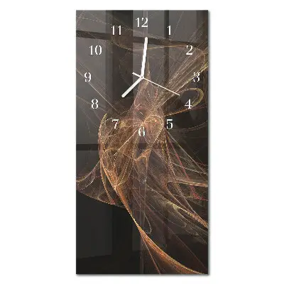 Horloge murale en verre rectangulaire Modèle