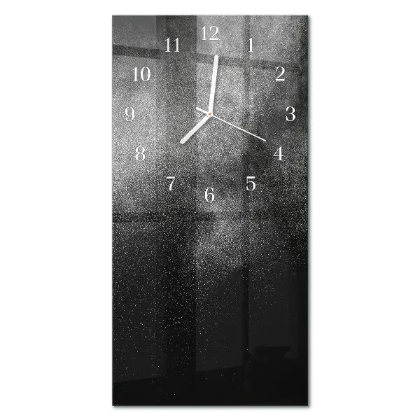 Horloge murale en verre rectangulaire Sable