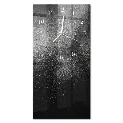 Horloge murale en verre rectangulaire Sable