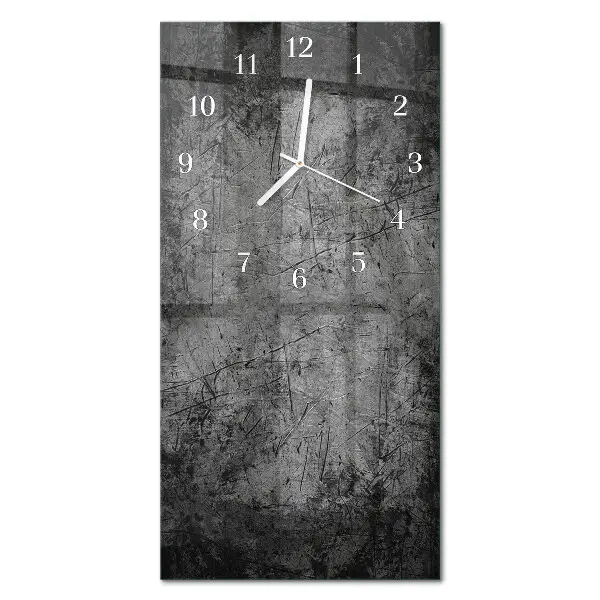 Horloge murale en verre rectangulaire Modèle