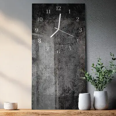 Horloge murale en verre rectangulaire Modèle
