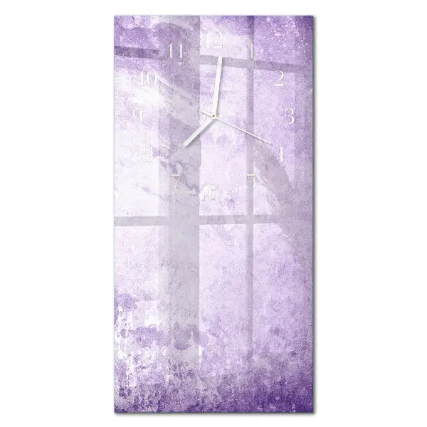 Horloge murale en verre rectangulaire Modèle