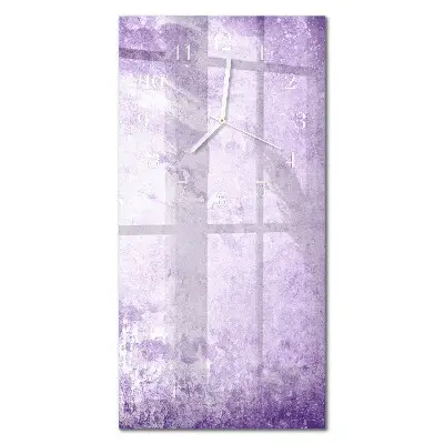 Horloge murale en verre rectangulaire Modèle