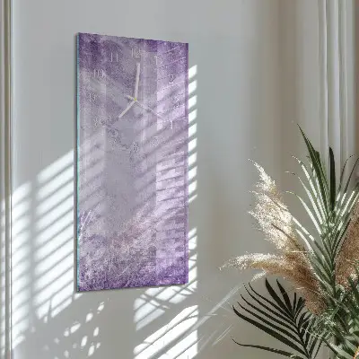 Horloge murale en verre rectangulaire Modèle