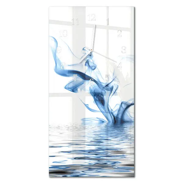 Horloge murale en verre rectangulaire Modèle