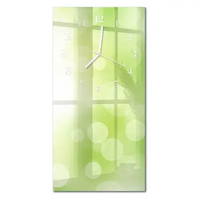 Horloge murale en verre rectangulaire Modèle
