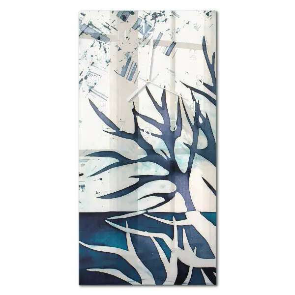 Horloge murale en verre rectangulaire Succursales