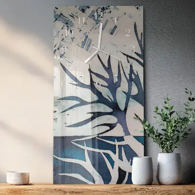 Horloge murale en verre rectangulaire Succursales