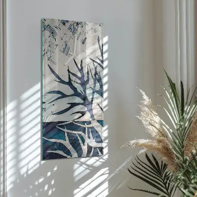 Horloge murale en verre rectangulaire Succursales