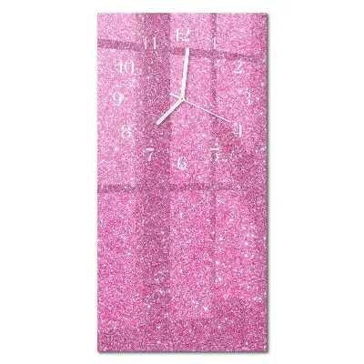 Horloge murale en verre rectangulaire Brocart