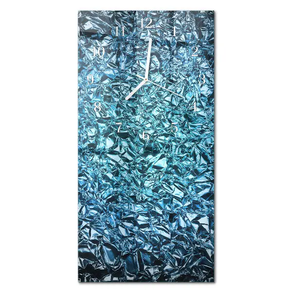Horloge murale en verre rectangulaire Film