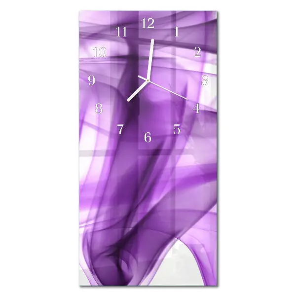 Horloge murale en verre rectangulaire Modèle d'alto