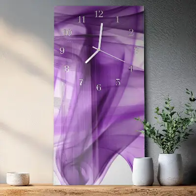 Horloge murale en verre rectangulaire Modèle d'alto